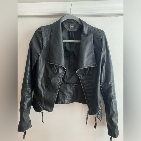 Lulus Jackets & Blazers - faux leather jacket LULUS